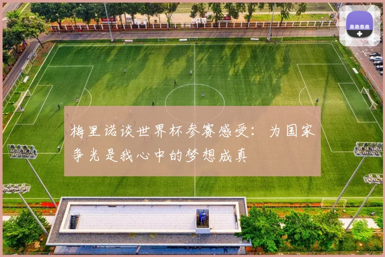梅里诺谈世界杯参赛感受：为国家争光是我心中的梦想成真